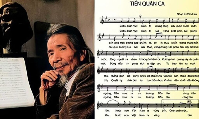 Le compositeur Van Cao, auteur de "Tiến quân ca", l'hymne national du Vietnam. Photo : CTV