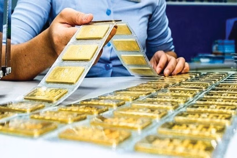 La BEV délivrera des licences d’importation d’or à des entreprises et banques commerciales et fixera un quota annuel. Photo : VNA