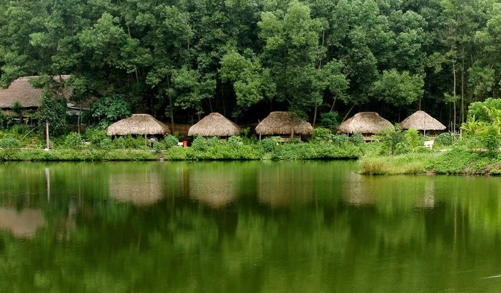 Un paysage apaisant et verdoyant dans le village de Thai Hai. Photo:Thai Hai