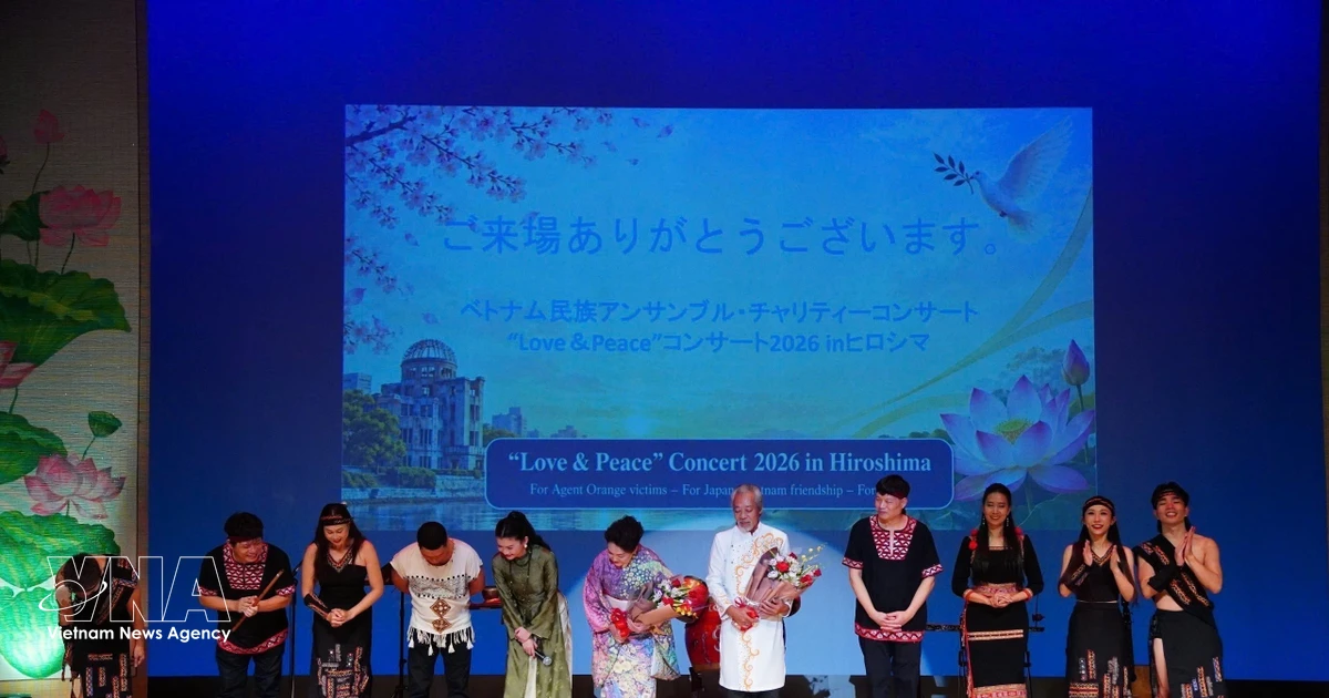 Hiroshima hosts charity concert raising funds for Agent Orange victims