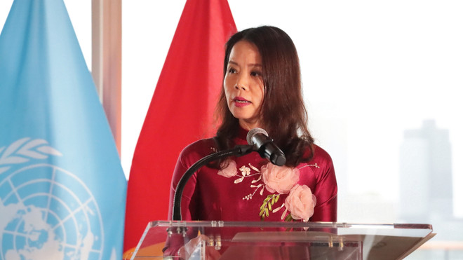 La vice-ministre des Affaires étrangères Nguyen Minh Hang. Photo: VNA vna-potal-trien-lam-anh-viet-nam-thanh-vien-hoi-dong-nhan-quyen-lien-hop-quoc-tai-new-york-8337289-1.jpg