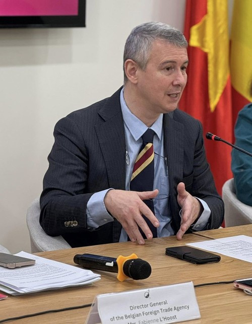 L'ambassadeur de Belgique au Vietnam, Karl Van Den Bossche. Photo: Vietnam+ bi2.jpg