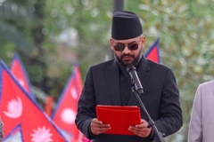 Le Premier ministre du Népal Balendra Shah. Photo : Xinhua/VNA