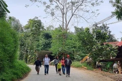 Le tourisme communautaire contribue à la réduction durable de la pauvreté à Thanh Hoa. Photo : VNA