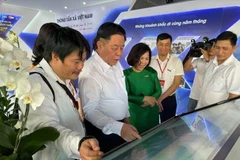 Le Festival national de la presse 2025 s'ouvre officiellement au Centre national des congrès de Hanoï le 19 juin au matin, marquant un tournant pour le paysage médiatique vietnamien. Photo : VNA