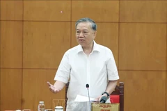Le secrétaire général du Parti, To Lam. Photo : VNA