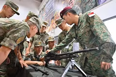 L'exercice militaire conjoint « Coopération », qui en est à sa septième édition, sera axé sur les opérations antiterroristes en milieu urbain. (Photo : Ministère de la Défense de Singapour)