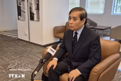 Le professeur Vu Minh Khuong, de l’École de politique publique Lee Kuan Yew de l’Université nationale de Singapour. Photo : VNA