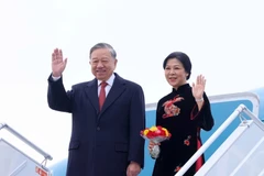 Le secrétaire général du Parti To Lam termine sa visite officielle en Finlande. Photo : VNA