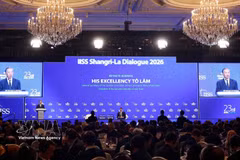 Le secrétaire général du Comité central du Parti communiste du Vietnam et président de la République To Lam donne le 29 mai un discours important lors du Dialogue Shangri-La, tenue à Singapour. Photo : VNA