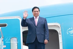 Le Premier ministre Pham Minh Chinh entame sa visite officielle en Russie. Photo : VNA