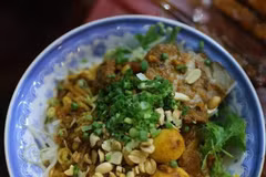 La soupe de nouilles « Mỳ Quảng». Photo : VNA