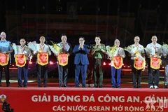 Le Premier ministre Pham Minh Chinh lors de la cérémonie d'ouverture du tournoi. Photo : VNA