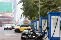 Ho Chi Minh-Ville met l’accent sur le développement des infrastructures de recharge et des stations d’échange de batteries pour les véhicules électriques. Photo : VNA
