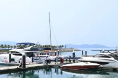 La première marina internationale dans la station balnéaire de Nha Trang, dans la province côtière du centre-sud de Khanh Hoa. Photo : VNA