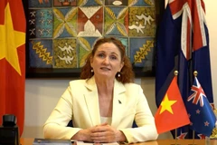 L'ambassadrice de Nouvelle-Zélande au Vietnam, Caroline Beresford. Photo : VNA