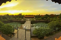 Une vue du palais Thai Hoa de la vieille ville de Huê. Photo : VNA