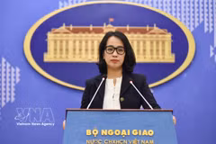La porte-parole du ministère vietnamien des Affaires étrangères, Pham Thu Hang. Photo : VNA