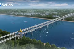 La Thaïlande, le Laos et la Chine poursuivent le projet de pont ferroviaire entre Nong Khai et Vientiane. (Photo : nationthailand.com)