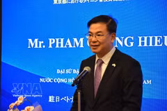 L’ambassadeur du Vietnam au Japon, Pham Quang Hiêu. Photo : VNA
