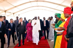 Le président de l'Assemblée nationale à Dakar pour une visite officielle au Sénégal. Photo : VNA