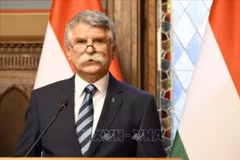 Le président de l'Assemblée nationale hongroise, Kover Laszlo. Photo : VNA