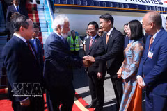 Le Premier ministre de la République démocratique du Timor-Leste, Kay Rala Xanana Gusmão, est arrivé dans l’après-midi du 7 juin à Hanoï. Photo : VNA