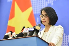 La porte-parole du ministère vietnamien des Affaires étrangères, Pham Thu Hang. Photo : VNA