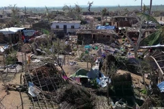 Conséquences du cyclone Chido. Photo : UNICEF