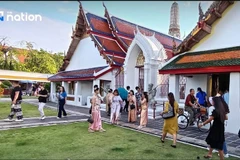 La Thaïlande a accueilli 9,17 millions de visiteurs étrangers entre le 1er janvier et le 29 mars, soit une baisse de 2,29 % par rapport à la même période de l'année précédente. (Photo : nationthailand.com)