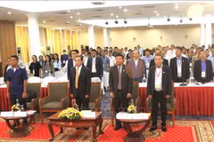 Des délégués lors du séminaire. Photo : VNA