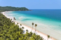 La plage de Bai Kem, à la beauté intacte rappelant un véritable paradis, constitue un atout concurrentiel majeur de l’île de Phu Quoc. (Photo : Fabl Belek)