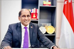 L'ambassadeur de Singapour au Vietnam, Jaya Ratnam. Photo : VNA