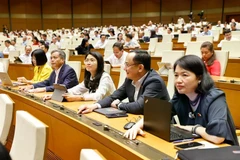 L'Assemblée nationale adopte des lois modifiées sur l'impôt sur les sociétés et les droits d'accise (Photo : VNA)