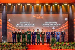 Viettel lance officiellement Unitel Logistics au Laos. (Photo : avec l’aimable autorisation de Viettel)