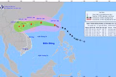  À 4 h du matin le 21 juillet, le typhon se trouvait au-dessus de la partie nord de la péninsule de Leizhou, à environ 275 km à l’est de la côte de Quang Ninh-Hai Phong, avec des vents soufflant entre 75 et 88 km/h près de son centre.