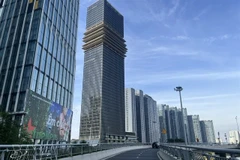 Projets immobiliers dans le centre-ville d'Hô Chi Minh-Ville. Photo : VNA