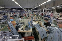 Viet Thang JEAN Company Limited exporte chaque année des millions de produits vers les marchés de l'UE, des États-Unis, du Japon et de la République de Corée. (Photo : VNA)