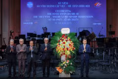 Célébration du 80e anniversaire de la fondation de l’Association d’amitié Vietnam–États-Unis à Hanoi. Photo : VNA