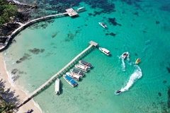 Phu Quoc, destination prisée par de nombreux touristes nationaux et étrangers. (Photo : baodautu.vn)