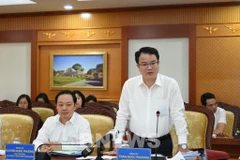 Le vice-ministre des Finances, Trân Quôc Phuong. Photo : VNA