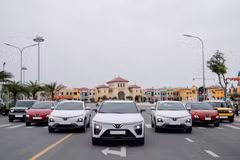 Les ventes de véhicules électriques VinFast bondissent de 127 % en mars 2026. (Photo : Vinfast)