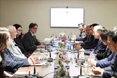 Lors de la rencontre. Photo : VNA