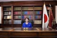 La présidente du Parti libéral-démocrate (PLD) du Japon Takaichi Sanae. Photo : VNA