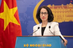 La porte-parole du ministère vietnamien des Affaires étrangères, Pham Thu Hang. Photo : VNA