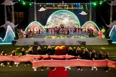 Cérémonie d'ouverture du Festival du khèn Mông – Fête de la fleur To Day 2026. Photo : VNA
