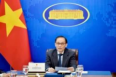 Le secrétaire du Comité central du Parti et ministre vietnamien par intérim des Affaires étrangères, Lê Hoai Trung. Photo : VNA