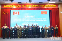 Des délégués lors de la cérémonie d’ouverture du cours de formation des officiers d’état-major des Nations unies 2026 (UNSOC 2026), soutenu par le Canada. Photo : VNA
