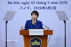 La Première ministre japonaise Takaichi Sanae. Photo : VNA