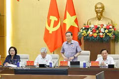 Le président de l'Assemblée nationale, Trân Thanh Mân. Photo : VNA